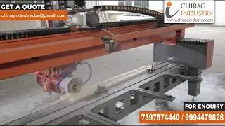 CHIRAG INDUSTRY : Fully Automatic Edge Nosing and Polishing Machine