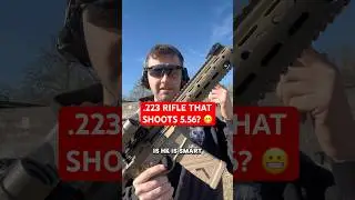 Shooting 5.56 out of a .223 rifle...