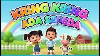 Kring Kring Ada Sepeda 🚲 Lagu Anak Indonesia Terpopuler | Cover by PazaKids Channel