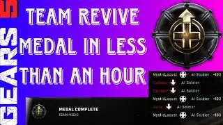 Fastest Way To Get Team Revive Medal (Gears 5)