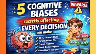 5 Cognitive Biases That Are Secretly Affecting Every Decision You Make