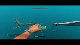 Defeating The Great Abaia with @stonerguy420games #boss #fight #win #eelfishing #water #raft #fyp