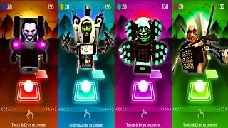 SUPER MEGAMIX: Tiles Hop EDM Rush | Skibidi Toilet | Coffin Dance Song (COVER)