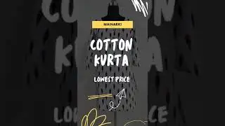 Cotton Kurta for women | Lowest Price | Latest Kurti, Palazzo, Pants, Skirts, Kurta | #Mainarki