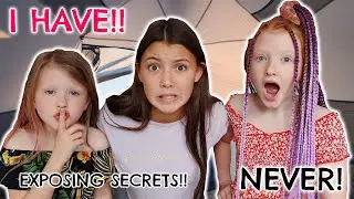 EXPOSING SECRETS - NEVER HAVE I EVER!!