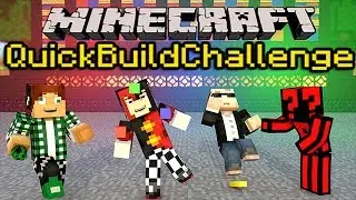 Minecraft Quick Build Challenge Classic: Comedy!