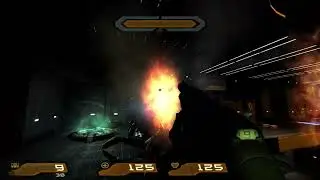 Quake 4 ID tech 4 engine goofing around