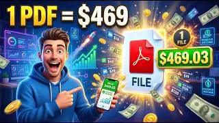 HOW I EARNED $469.03 Selling Just ONE PDF File Passive Income Proof! | Work From Home in Tamil