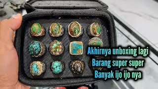 Unboxing batu pirus premium