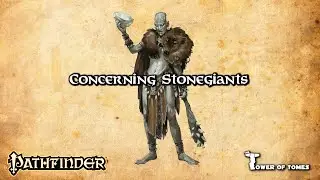 Pathfinder Lore - Concerning Stonegiants