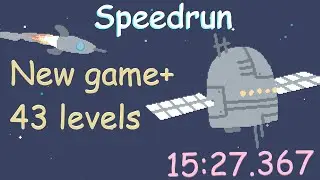 Mobile Suit Baba Speedrun | New game+ 43 levels | 15:27.367