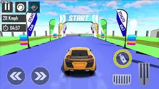 Stunt Car Racing Games Offline / Impossible Stunts Car Driver / Android GamePlay