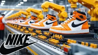 Inside Nike's Shoe Factory: The Journey from Sketch to Sneaker! 👟✏️