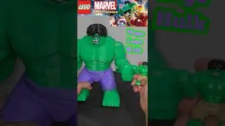 3D Print Hulk Lego Marvel Avengers #lego #marvel #legomarvel #avengers #bambulab #minifigures