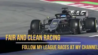Clean and fair League Racing | F1 2019 - PS4 | FlyingDutchRoger