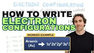 How to Write Electron Configurations EASY | the BEST tutorial!