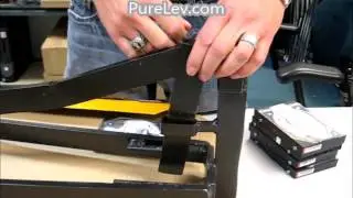 Демонстрация Pure Leverage Hard Drive Crusher