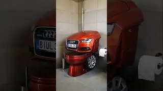 Luxury car modification. 🚘🚽 #song #trending #car #shorts #ytshorts #ai #funny