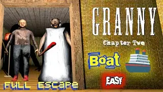 GRANNY CHAPTER TWO BOAT ESCAPE 😱 | Last Moment River Escape | Real Horror Gameplay Hindi 2026 🤩 