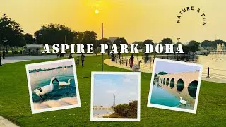 Aspire Park Doha Qatar 🌿 | Best Family Park in Qatar | Full Walking Tour #AspirePark#DohaQatar