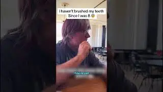 He hasn&rsquo;t brushed his teeth for 62 years!!!😱😱 #shorts #secret