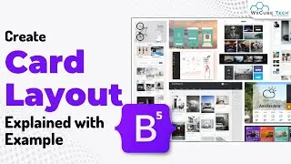 How to use Card Layout Class in Bootstrap 5 - Explained with Practical | Bootstrap 5 Tutorial