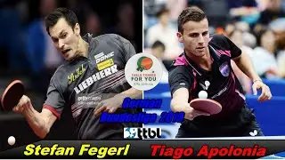 Tiago Apolonia vs Stefan Fegerl / German Bundesliga 2019-2020 /TTBL / Тиаго Аполония- Стефан Фегерль