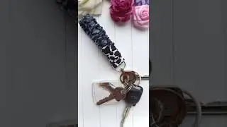 Sewing Keychain #SewWithMe #keychain #craft #handmade #mylove