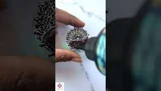 Preserving First Rose Into The Ring 🥰❤️🌹 #resin #creative #love