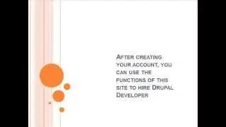 where to find a Drupal Developer