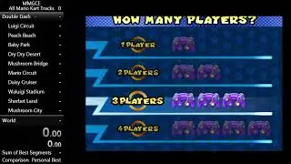 [WR] All Mario Kart Tracks Time Trials in 9:24:48.727 (IGT) | PART 1/2