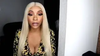 613 Blonde Human Hair Lace Wigs for Black Women 18 Inch Deep Part 13x6 Straight 613 Lace Fro Reviews