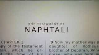 the testament of Naphtali