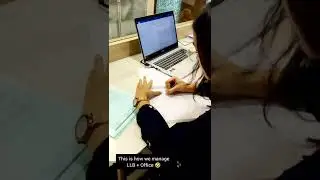 This is how we manage LLB + OFFICE 🤣 #shorts