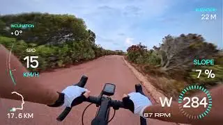 Poggio Rasu Climb, Caprera | 6 min full effort 🚴⚡ Road and Watts