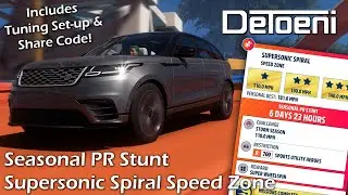 Supersonic Spiral Speed Zone Guide For Sports Utility Heroes Forza Horizon 5