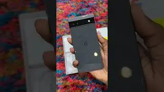 Google Pixel 6A ✨ Black Colour 🖤 Unboxing #shorts #smartphone #bestphone