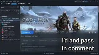 FREE STEAM ACCOUNT WITH GOD OF WAR ragnarok