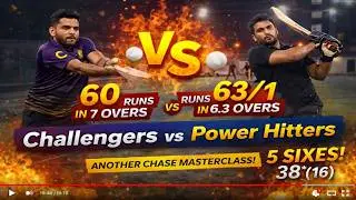 Match 3 | Power Hitters vs Challengers | Weekday Series 6.0 | Full Match Video