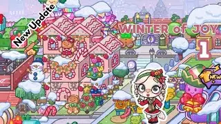 Avatar World Winter of Joy ❄️ Aesthetic House Design 🌲☃️ | Building & Interior Decor | Pazu
