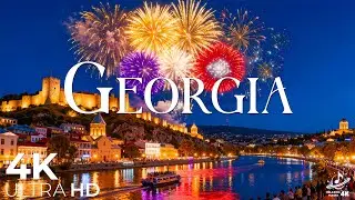 Новый 2026 год в Джорджии 4K 🇬🇪 Насладитесь заснеженными горами и историческими городами