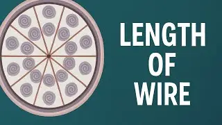 How to find length of silver wire used in a brooch | Math