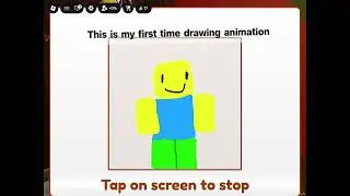 My first drawing animation
