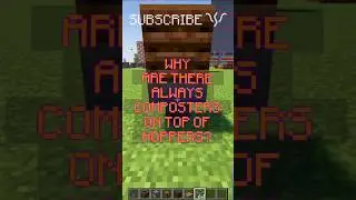 Why are there COMPOSTERS on all those HOPPERS? (Lag!) | Redstone with PsiVolt #minecraft #redstone