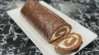 The Famous Kinder Delice Chocolate Roll Cake—So Delicious!
