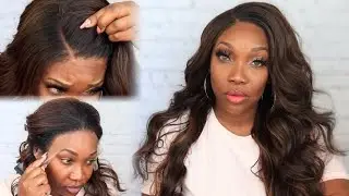 BEST LONG CURLY Synthetic wig | Outre CHARISMA | VERY DETAILED Lace Frontal Install for Beginners
