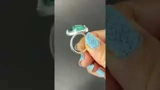 Aqua Quartz Silver Ring Handmade Silver gemstone Ring 925 sterling Silver Aqua Quartz Gift To Her