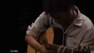 acoustic guitar tapping