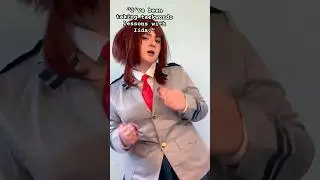 Iida is proud? #cosplay #uraraka #myheroacademia #bnha #cosplayer #anime #funny #shorts #short