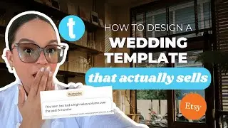 Create Wedding Invites That Sell | Easy Editable Template Tutorial for Etsy Sellers
